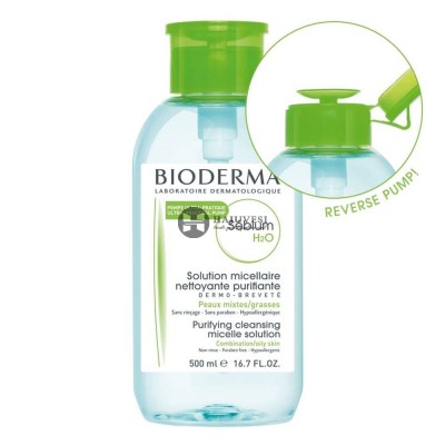Nước Tẩy Trang Bioderma Sebium H20 Dành Cho Da Dầu Và Hỗn Hợp