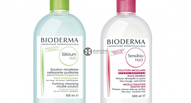 Phân biệt nước tẩy trang Bioderma lọ màu hồng và màu xanh