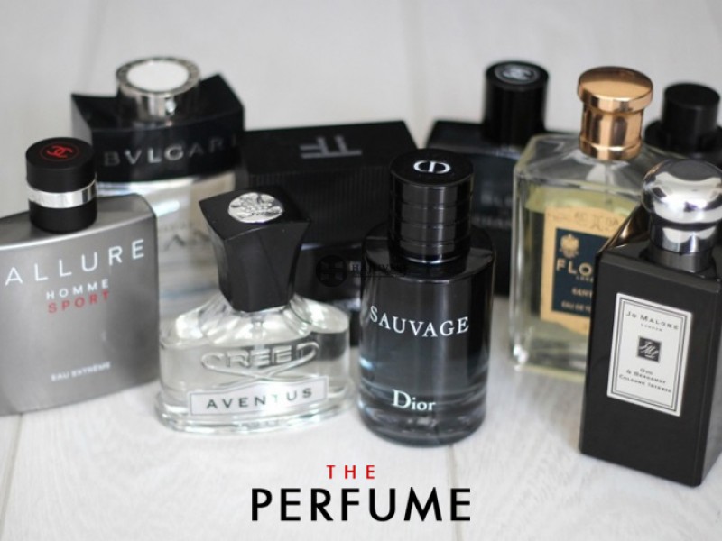 Những Chai Nước Hoa Nam Hương Bạc Hà Mát Lạnh Sảng Khoái